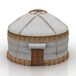 yurt 3D Model Preview #3dbade97