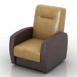armchair - 3D Model Preview #e52712b2