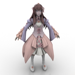 toy alice in wonderland 3D Model Preview #e9859e94