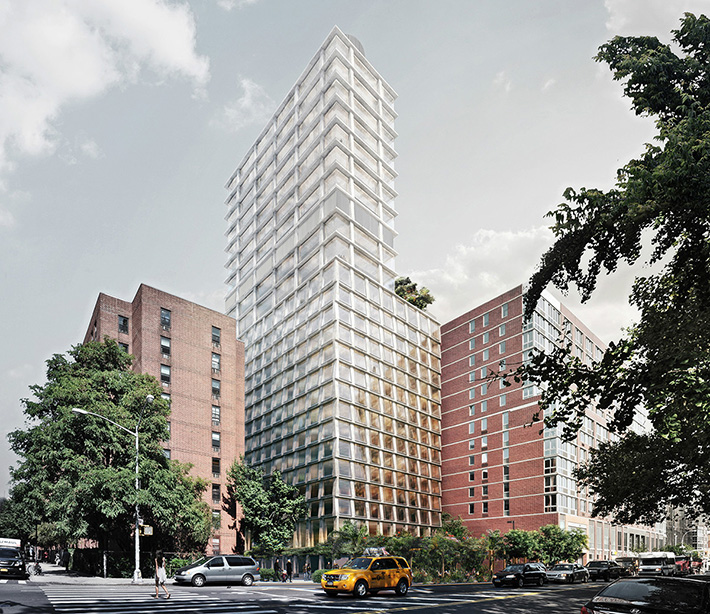 215 Chrystie hotel and apartments, New York, United States