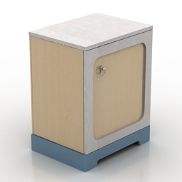 3D Nightstand preview