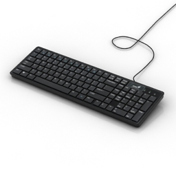 3D Keyboard preview