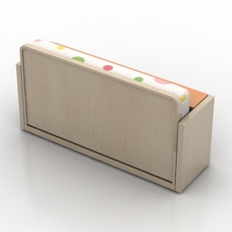 bed closed 3D Model Preview #79e8627a