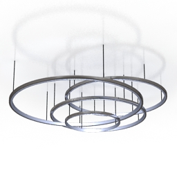 luster circolo 3D Model Preview #a85be2a1