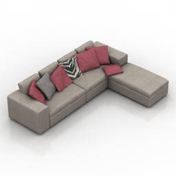 3D Sofa preview