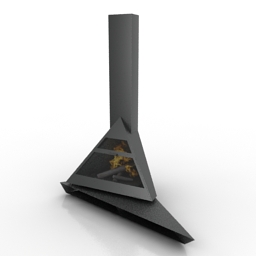 3D Fireplace preview