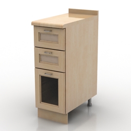 locker 1 3D Model Preview #7d919d86