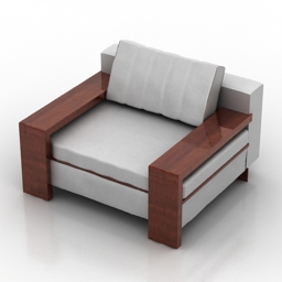 armchair - 3D Model Preview #715b1aef