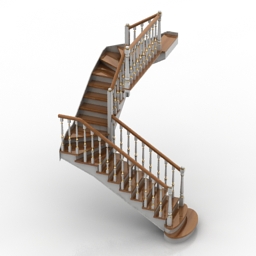 stair 3D Model Preview #c6a68c50