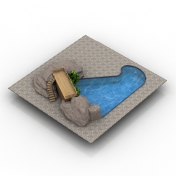 pool 3D Model Preview #f2974d65