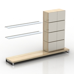 locker 1 3D Model Preview #e94a348b