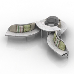 bench 3D Model Preview #2319f175