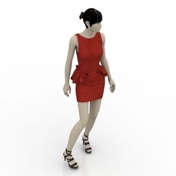 mannequin 3D Model Preview #7f42247e