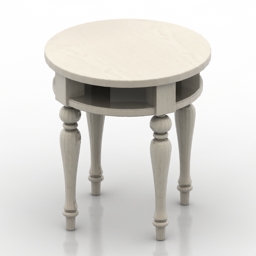 table round 3D Model Preview #559c6a28