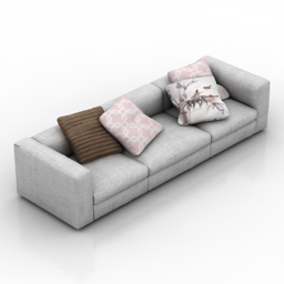 sofa 3 3D Model Preview #dca71e35