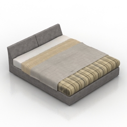 bed bogart 3D Model Preview #7fbb9551