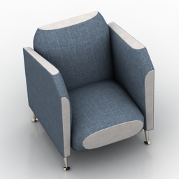 3D Armchair preview