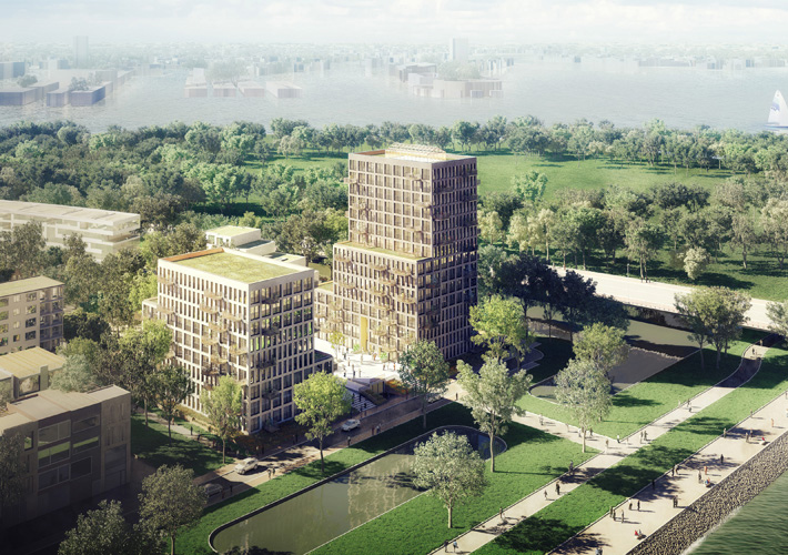 Blocks 1a and 1b, Zeeburger Island, Amsterdam, Netherlands