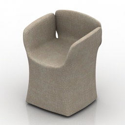 3D Armchair preview
