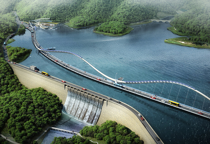 Mixed-use infrastructure for Hong Kong's Tai Tam District, Hong Kong