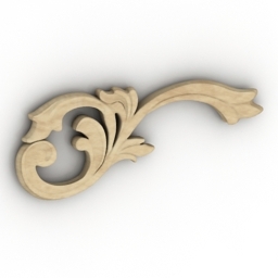 decor molding 3D Model Preview #98b0657f
