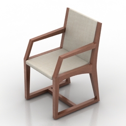 armchair - 3D Model Preview #490561c8