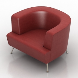 3D Armchair preview