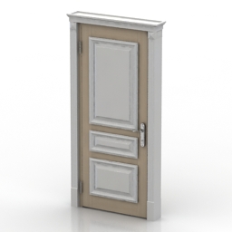 door 1 3D Model Preview #db6f6d3c