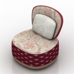 3D Armchair preview