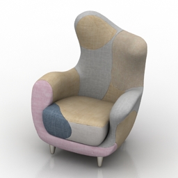 armchair 2 3D Model Preview #d5f54e8f