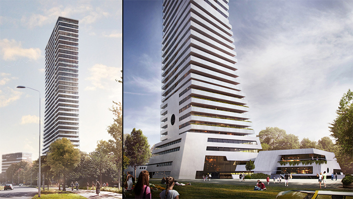 The Bunker mixed-use building, Eindhoven, Netherlands
