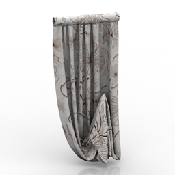 curtain 9 3D Model Preview #e4fb8daf