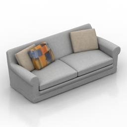 sofa 2 3D Model Preview #f79f10c2