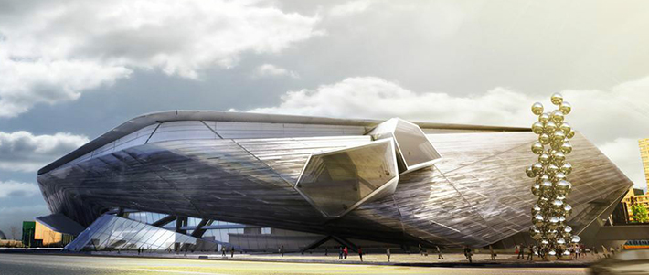National Art Museum of China by Morphosis, Beijing, China