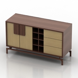 locker 1 3D Model Preview #cddc8d97