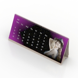 calendar 1 3D Model Preview #d049c5ce