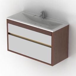 wash-basin 1 3D Model Preview #ea34b313