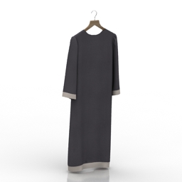 dress 2 3D Model Preview #be0186e3