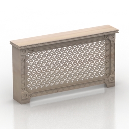 screen radiator cover 3D Model Preview #8053849b