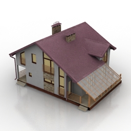 house 3D Model Preview #2fdd5051
