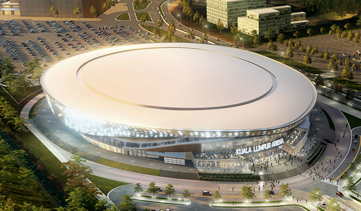 Kuala Lumpur Arena by Manica Architecture, Kuala Lumpur, Malaysia