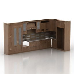 kitchen terra prestije 3D Model Preview #ac3c42b5