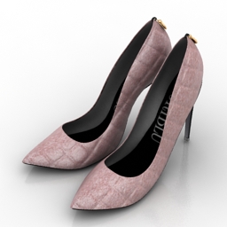 shoes female loriblu 3D Model Preview #ef1d69ce