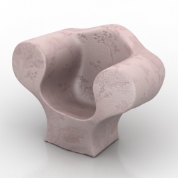 3D Armchair preview