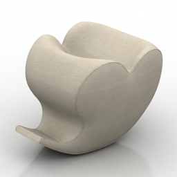 3D Armchair preview