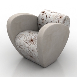 armchair 5 3D Model Preview #b6817962