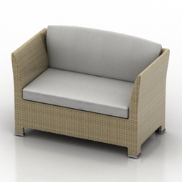 3D Sofa preview