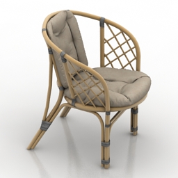 3D Armchair preview