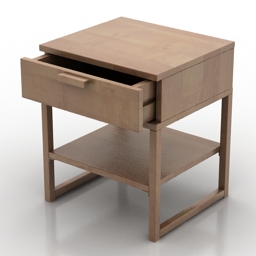 3D Nightstand preview