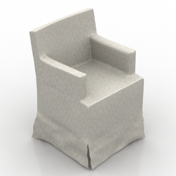 3D Armchair preview